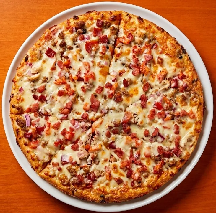 Create your own unlimited toppings pizza at Canadian Unlimited Pizza House in Winnipeg, MB